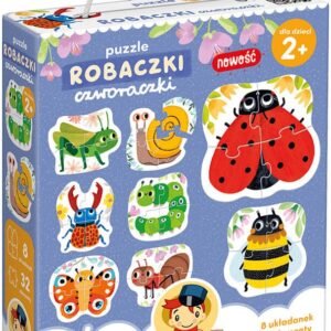 CzuCzu. Puzzle. Robaczki czworaczki