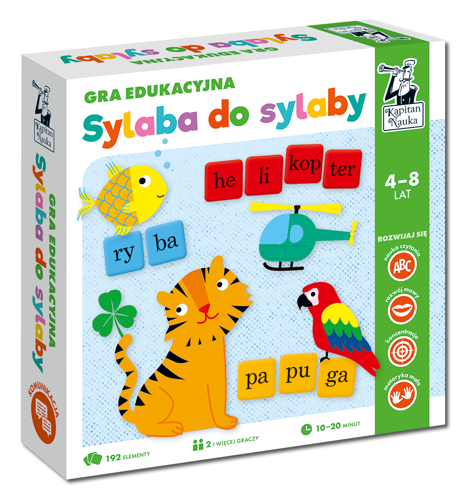 Sylaba do sylaby. Gra edukacyjna