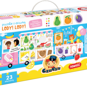 CzuCzu. Puzzle z dziurką. Lody! Lody!