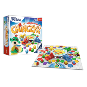 Rodzina Treflików. Chińczyk. Moja pierwsza gra rodzina