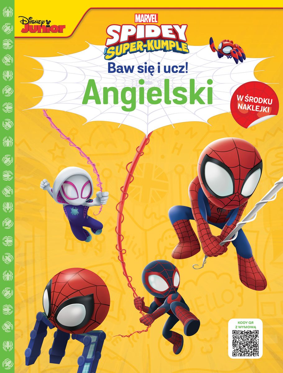 Baw się i ucz! Angielski. Marvel Spidey i super-kumple