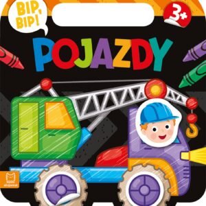Bip, bip! Pojazdy. Kolorowanka z naklejkami