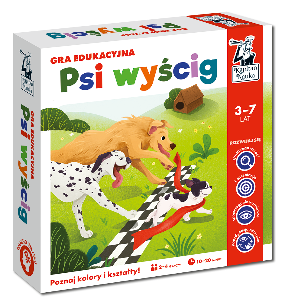 Psi wyścig. Gra edukacyjna