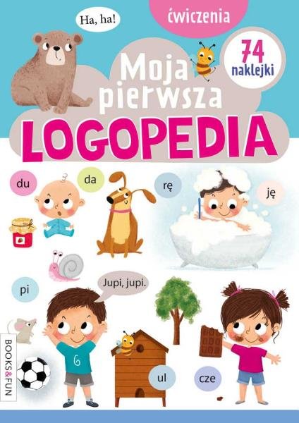 Moja pierwsza logopedia. Ćwiczenia z naklejkami
