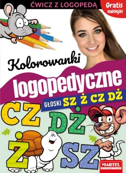Kolorowanki Logopedyczne Głoski Sz Ż Cz Dż Martel