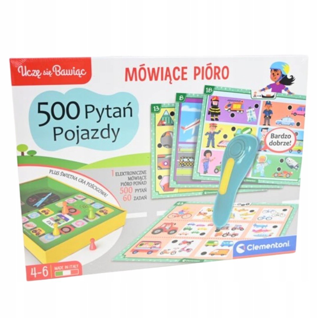 Mówiące Pióro 500 Pytań POJAZDY