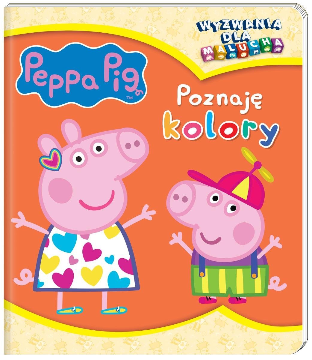 Peppa Pig. Wyzwania dla malucha. Poznaję kolory