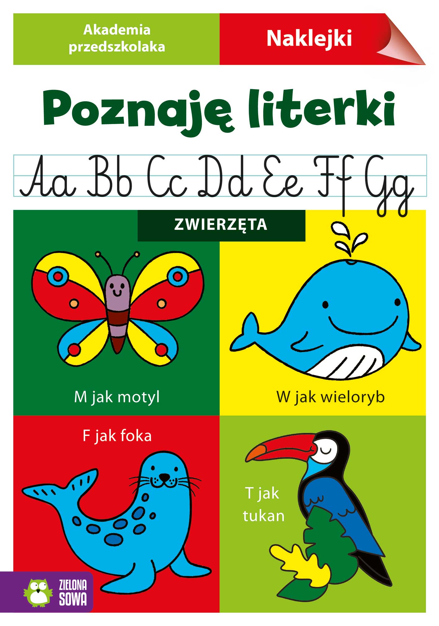 Poznaję literki. Zwierzęta