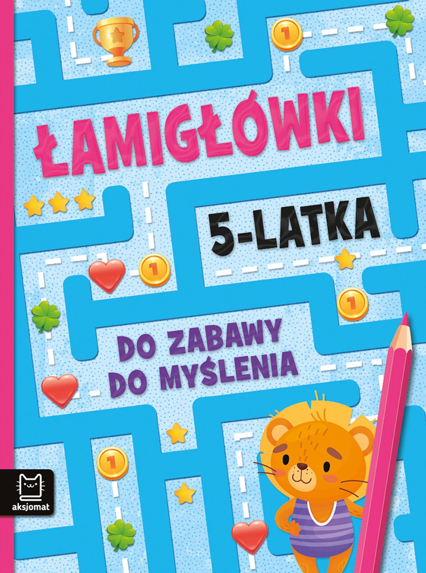 Łamigłówki 5 latka niebieska