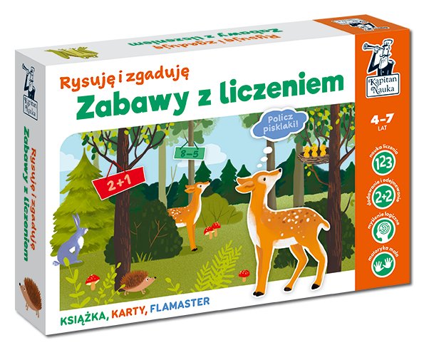 Rysuję i zgaduje. Zabawy z liczeniem