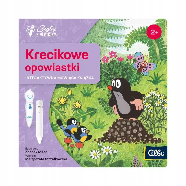 Czytaj z Albikiem. Miniksiążka. Krecikowe opowiastki