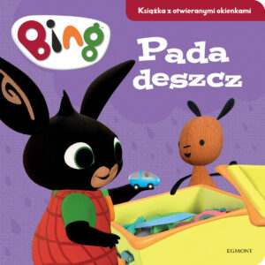 Bing. Pada deszcz. Książka z otwieranymi okienkami