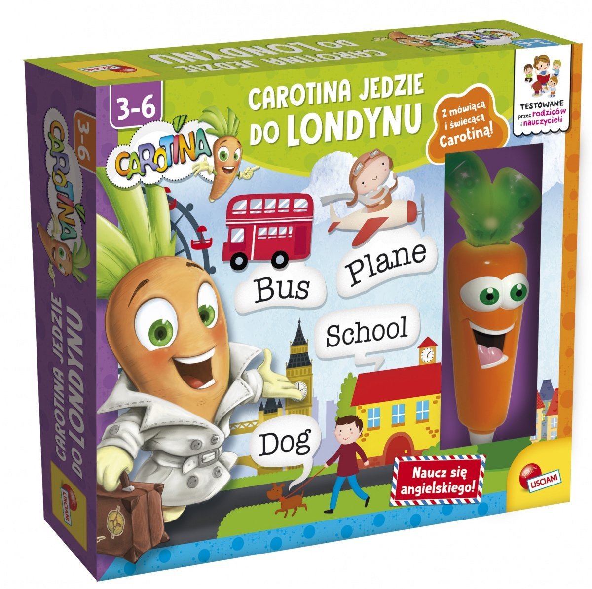 Carotina jedzie do londynu