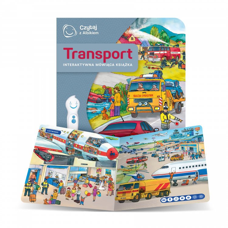Czytaj z Albikiem, Transport, interaktywna mówiąca książka
