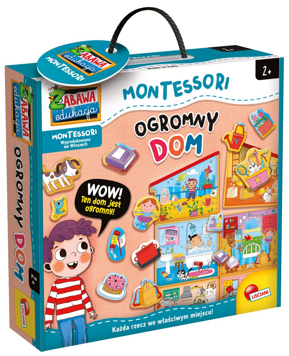 Lisciani, Montessori Mój Wielki Dom Montessori