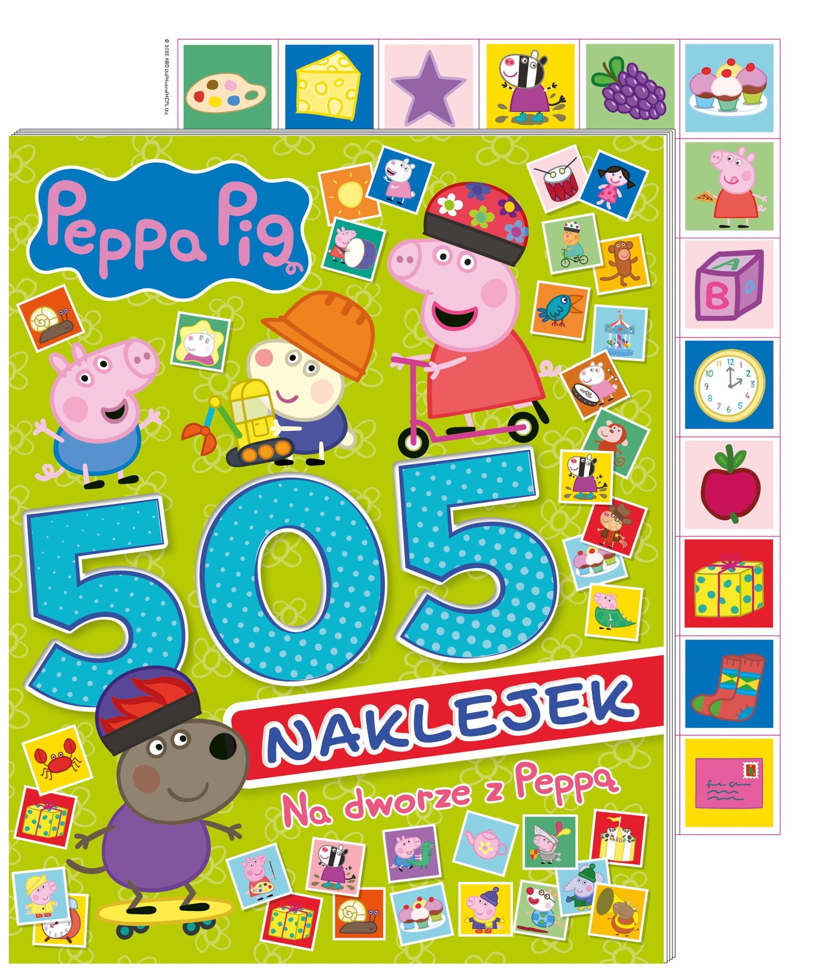 505 naklejek peppa pig