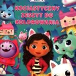 Kociastyczny zeszyt do kolorowania. Koci Domek Gabi