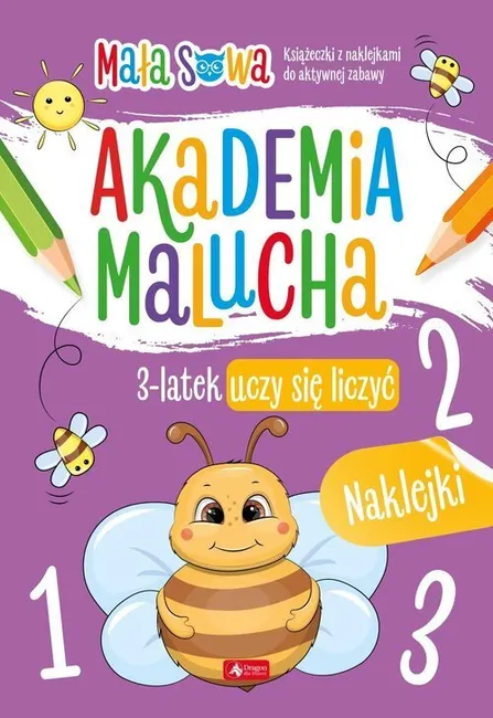 Akademia malucha 3 latek uczy sie liczyć
