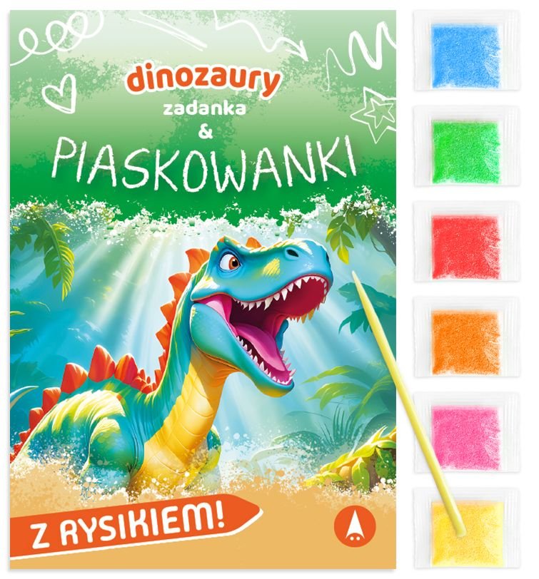 Zadanka i piaskowanki dinozaury