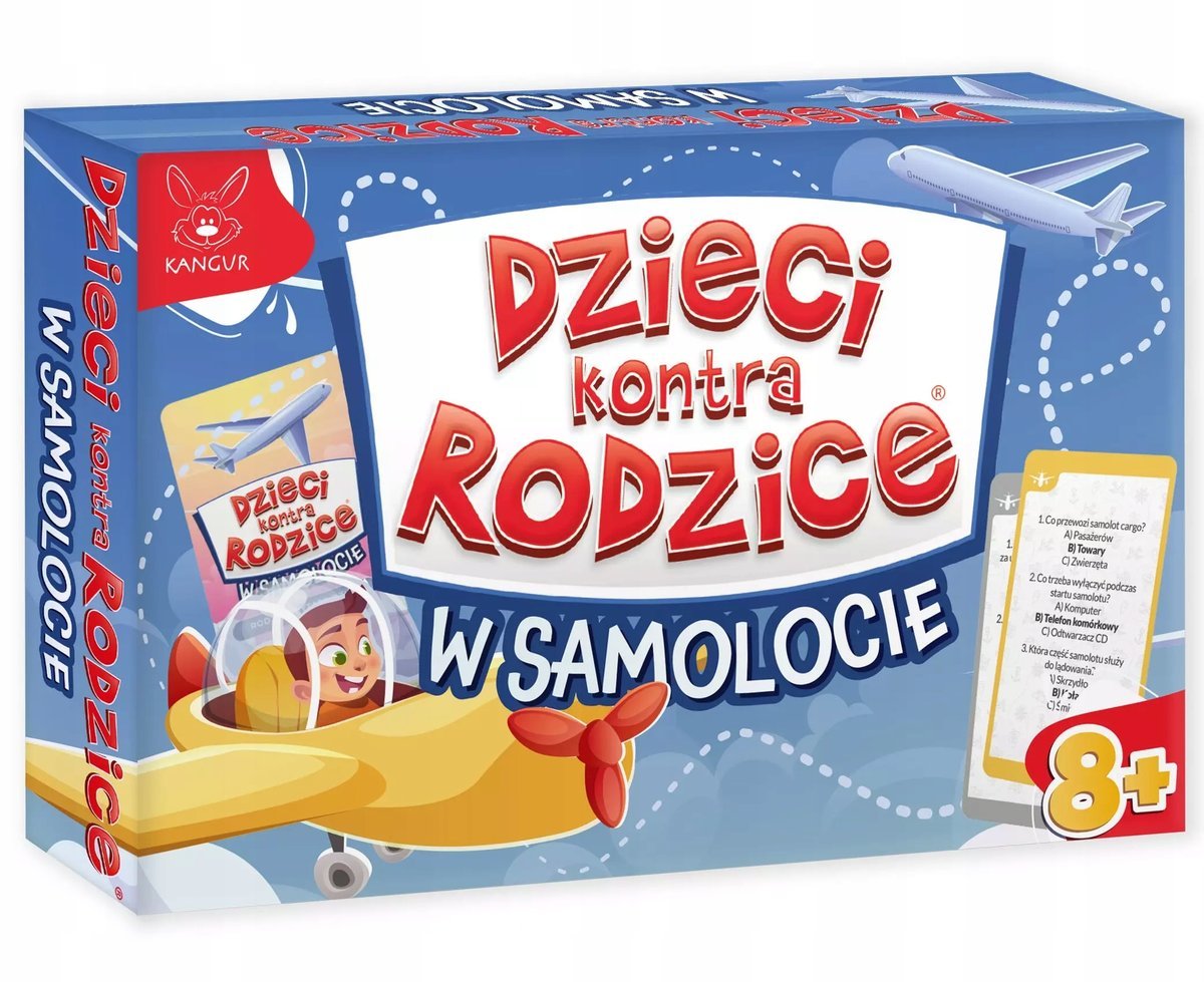 Dzieci kontra rodzice w samolocie
