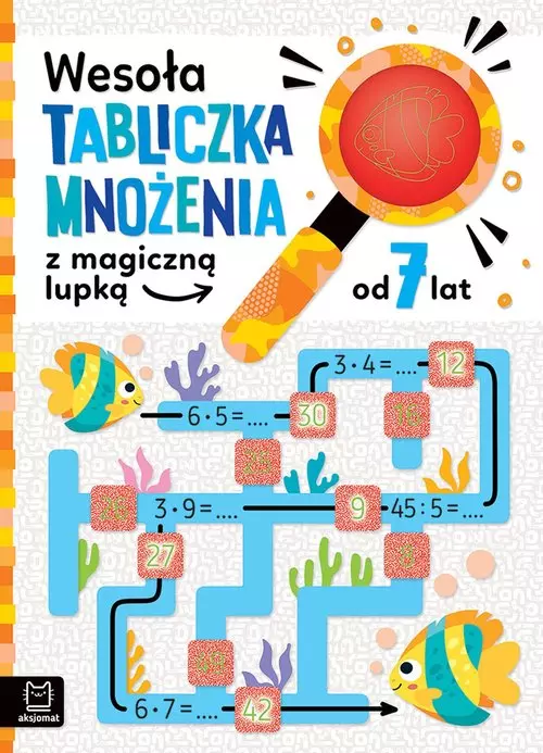 Wesola tabliczka mnozenia z magiczna lupka