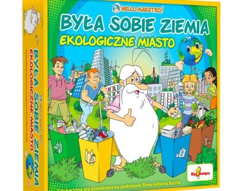 Była sobie Ziemia. Ekologiczne Miasto. Rodzinna gra planszowa