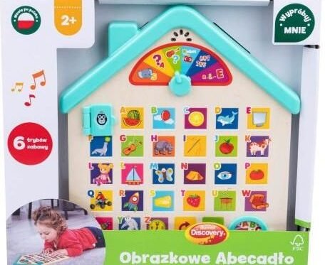 DUMEL DISCOVERY OBRAZKOWE ABECADŁO EDUKACYJNE
