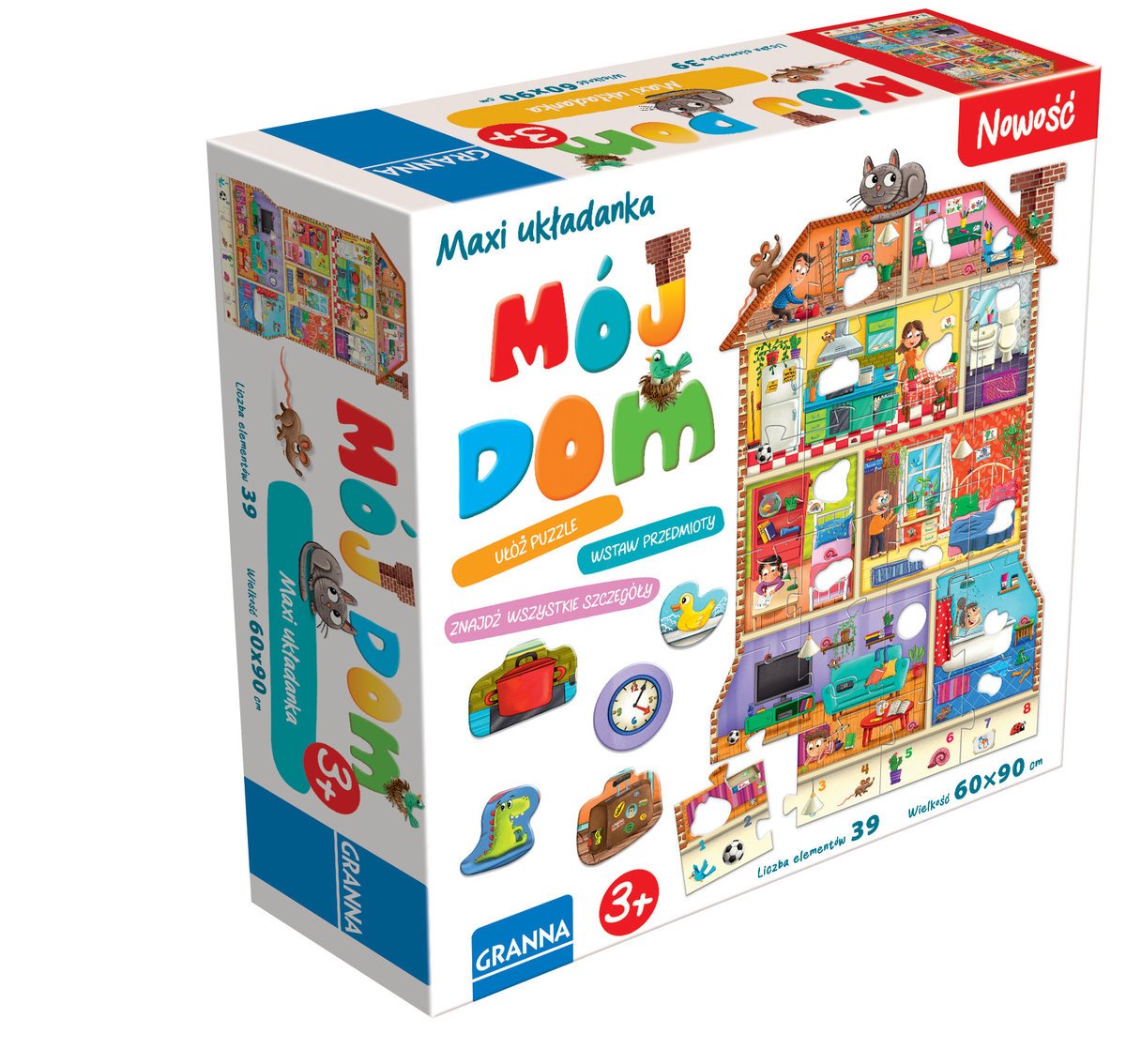 Moj dom . Maxi ukladanka