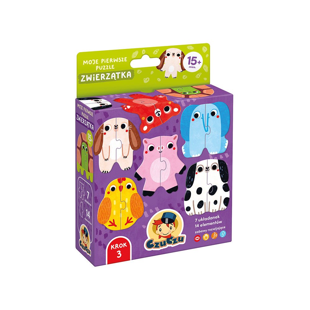 Czuczu.  Moje pierwsze puzzle zwierzatka