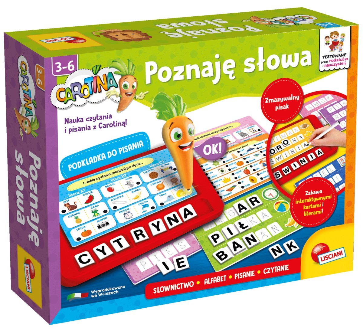 Poznaje slowa.  Carotina