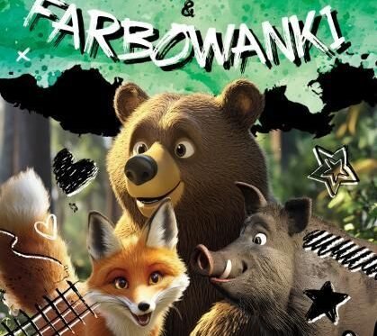 Zadanka i farbowanki . Zwierzeta lesne