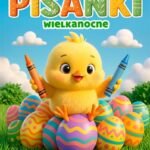 Pisanki wielkanocne. Kolorowanka