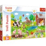Puzzle trefl 24 maxi bobaski i zwierzęta