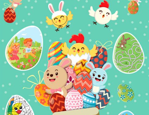 Kurczaczki i pisanki