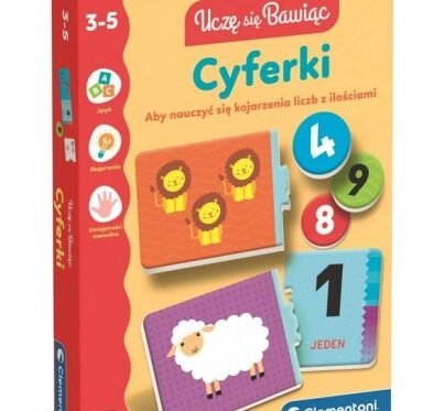 Cyferki . Ucze sie bawiac