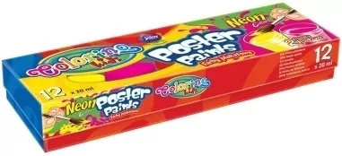 Colorino . Farby plakatowe neon