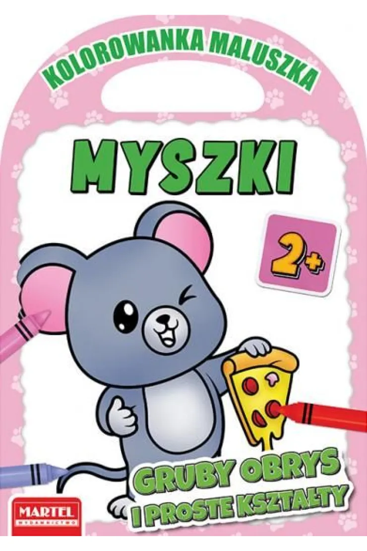 Kolorowanka maluszka.  Myszki