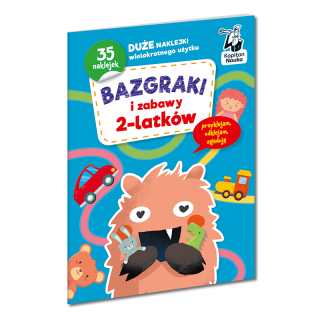Bazgraki i zabawy 2 latków