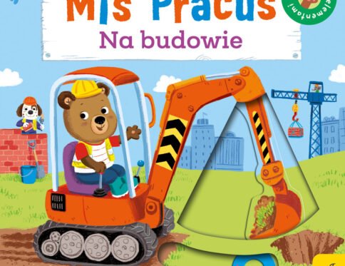 Miś Pracuś na budowie