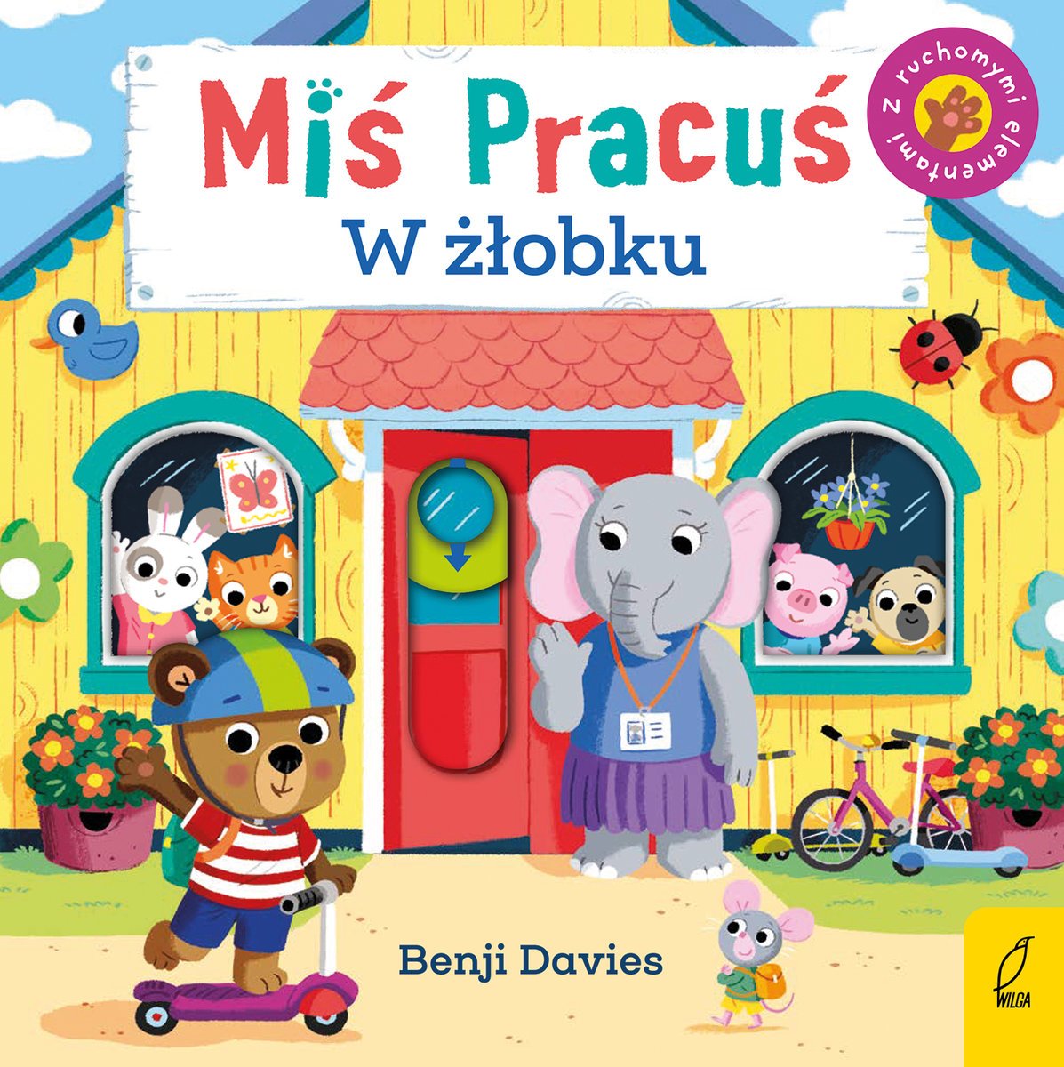 Miś Pracuś w żłobku