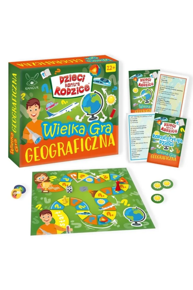 Dzieci kontra rodzice.  Wielka gra geograficzna