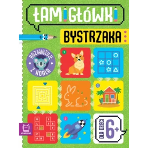 Łamigłówki bystrzaka dla dzieci 6+  z koala