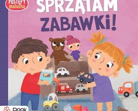 Postępy Malucha – Sprzątam zabawki 🧸 Książeczka dla dzieci