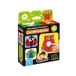 Układam połówki – Zwierzątka CzuCzu | Puzzle dla dzieci 🐶🧩