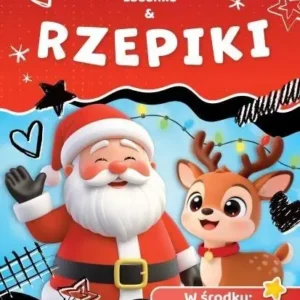 🎄 Ida święta. Świąteczne zadanka & rzepiki – książeczka z zadaniami dla dzieci 🎅