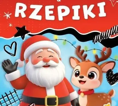 🎄 Ida święta. Świąteczne zadanka & rzepiki – książeczka z zadaniami dla dzieci 🎅