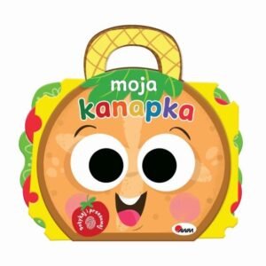🍞 Moja Kanapka – książka dotykaj i przesuwaj dla dzieci | Książeczka sensoryczna