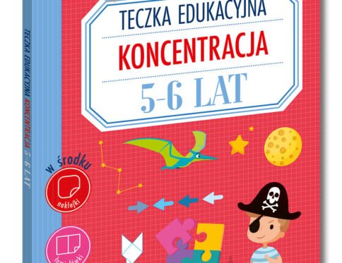 🧠 Teczka edukacyjna Koncentracja 5–6 lat | Ćwiczenia dla dzieci